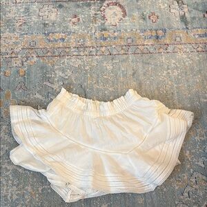 White Ruffled Skirt aerie